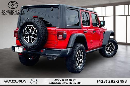 Firecracker Red Clearcoat 2024 Jeep Wrangler Rubicon