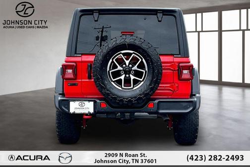 Firecracker Red Clearcoat 2024 Jeep Wrangler Rubicon