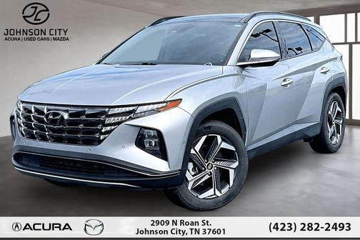 Shimmering Silver 2023 Hyundai TUCSON Plug-In Hybrid Limited