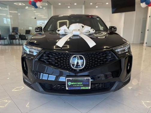 Black 2022 Acura RDX A-Spec Advance Package