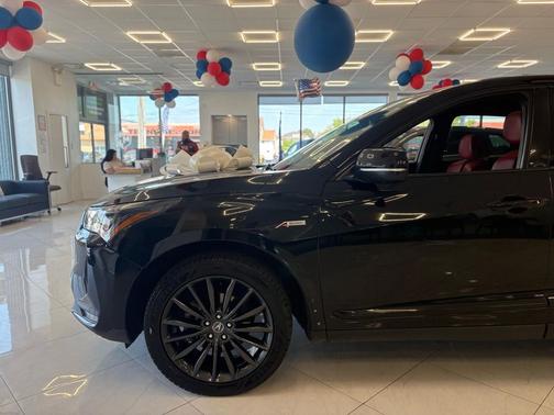 Black 2022 Acura RDX A-Spec Advance Package