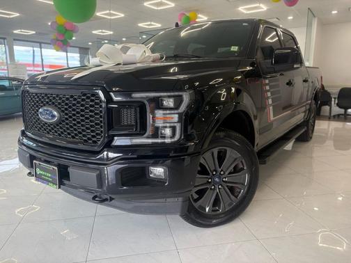 Shadow Black 2018 Ford F-150 Lariat
