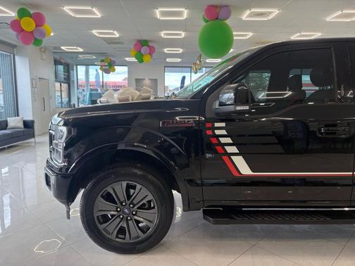 Shadow Black 2018 Ford F-150 Lariat