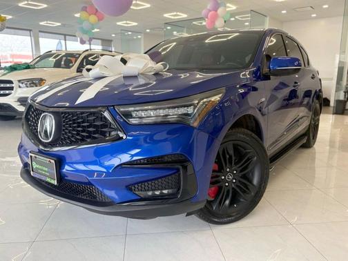 Apex Blue Pearl 2019 Acura RDX A-Spec