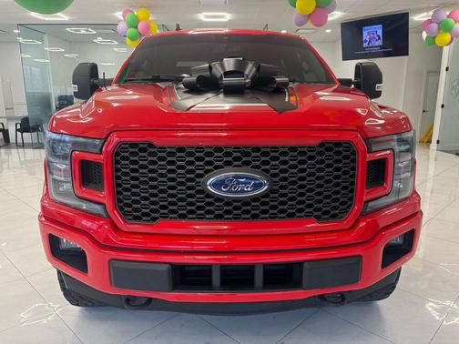 Red 2020 Ford F-150 Lariat