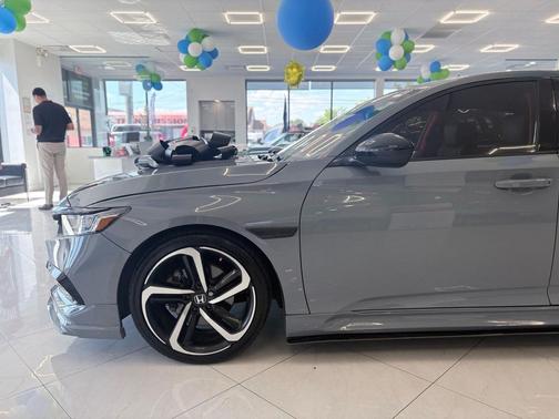 Sonic Gray Pearl 2022 Honda Accord Sport SE 1.5T