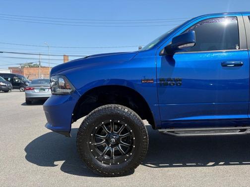 Blue 2018 RAM 1500 Sport
