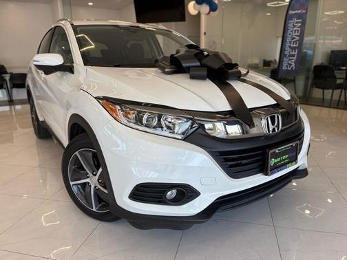 Platinum White Pearl 2022 Honda HR-V EX