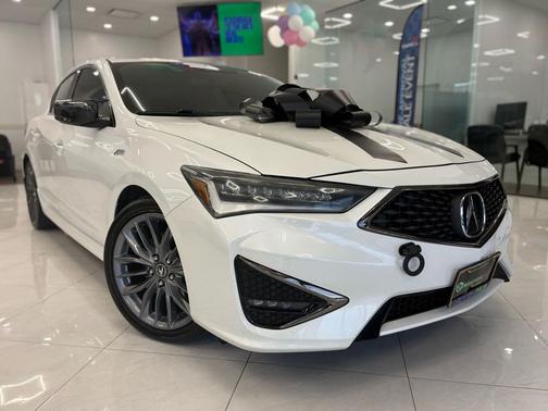 Platinum White Pearl 2019 Acura ILX Premium & A-SPEC Packages