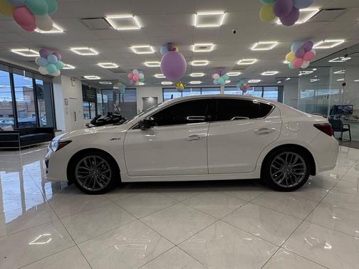 Platinum White Pearl 2019 Acura ILX Premium & A-SPEC Packages