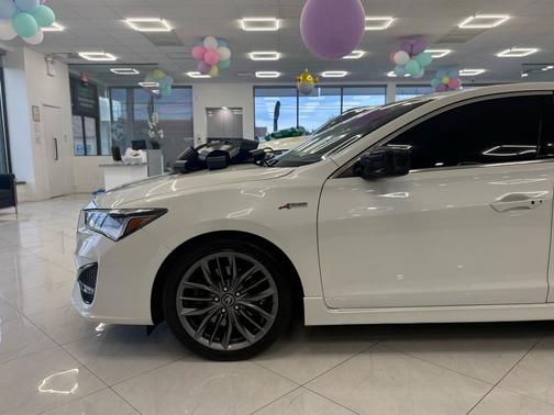 Platinum White Pearl 2019 Acura ILX Premium & A-SPEC Packages