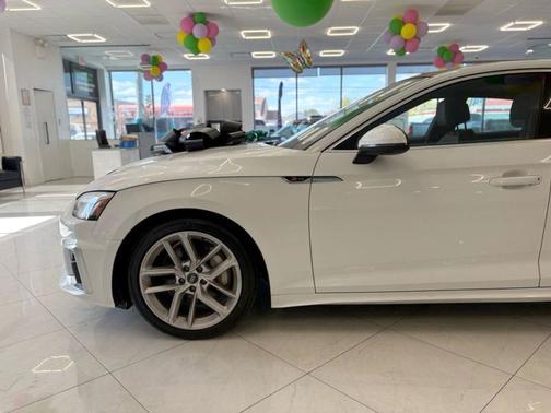White 2024 Audi A5 Sportback 45 S Line Premium Plus