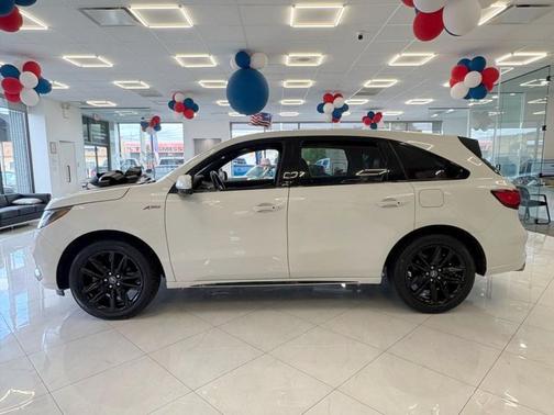 Platinum White Pearl 2020 Acura MDX 3.5L Technology & A-Spec Pkgs