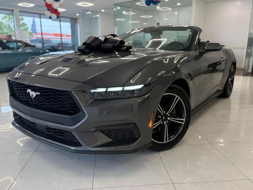 Carbonized Gray Metallic 2025 Ford Mustang EcoBoost Premium