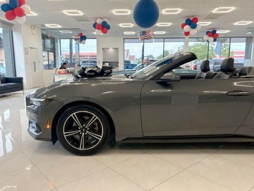 Carbonized Gray Metallic 2025 Ford Mustang EcoBoost Premium