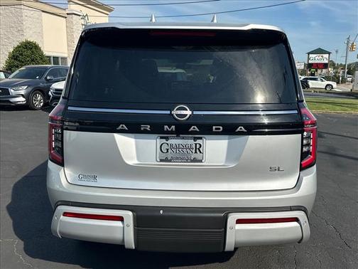 Brilliant Silver Metallic 2025 Nissan Armada SL
