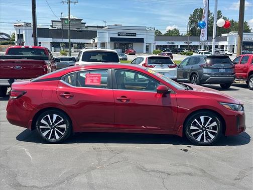 Scarlet Ember 2024 Nissan Sentra SV