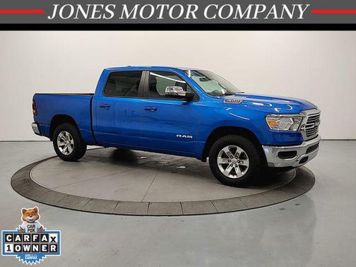 Hydro Blue Pearlcoat 2024 RAM 1500 Laramie