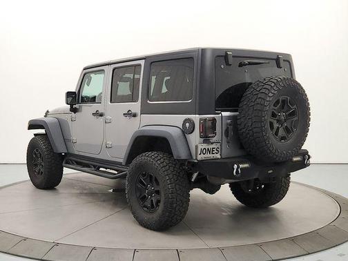 Billet Silver Metallic Clearcoat 2017 Jeep Wrangler Unlimited Willy Wheeler 4x4