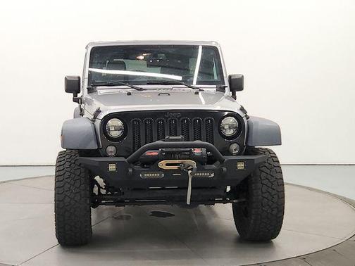 Billet Silver Metallic Clearcoat 2017 Jeep Wrangler Unlimited Willy Wheeler 4x4