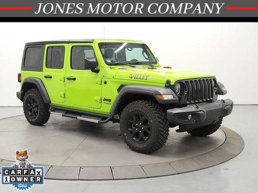 Limited Edition Gecko Clear Coat 2021 Jeep Wrangler Willys