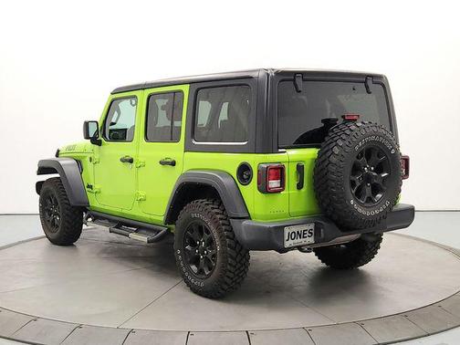 Limited Edition Gecko Clear Coat 2021 Jeep Wrangler Willys