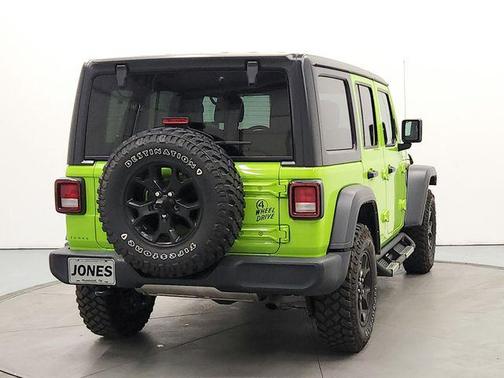 Limited Edition Gecko Clear Coat 2021 Jeep Wrangler Willys