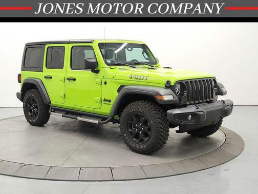 Limited Edition Gecko Clear Coat 2021 Jeep Wrangler Willys