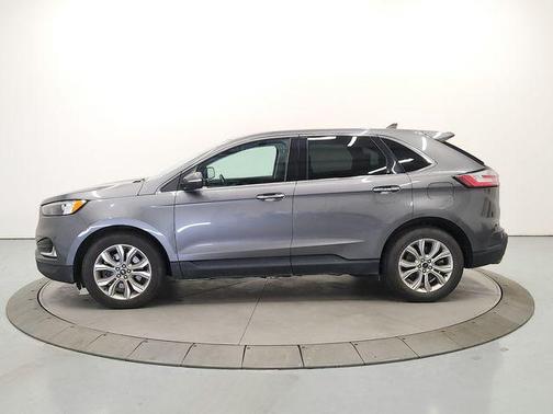 Gray Metallic 2023 Ford Edge Titanium