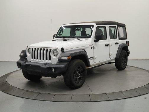 Bright White Clearcoat 2023 Jeep Wrangler Sport