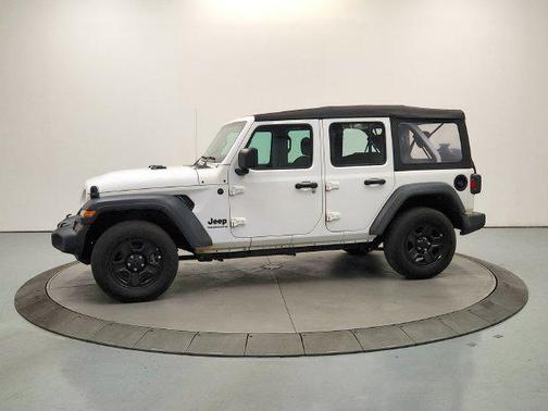 Bright White Clearcoat 2023 Jeep Wrangler Sport