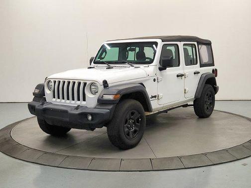 Bright White Clearcoat 2023 Jeep Wrangler Sport