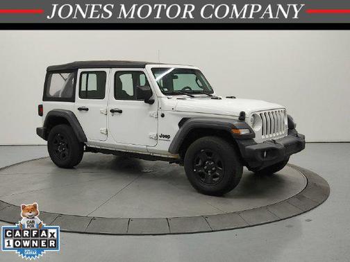 Bright White Clearcoat 2023 Jeep Wrangler Sport