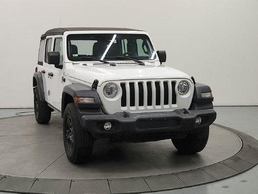 Bright White Clearcoat 2023 Jeep Wrangler Sport