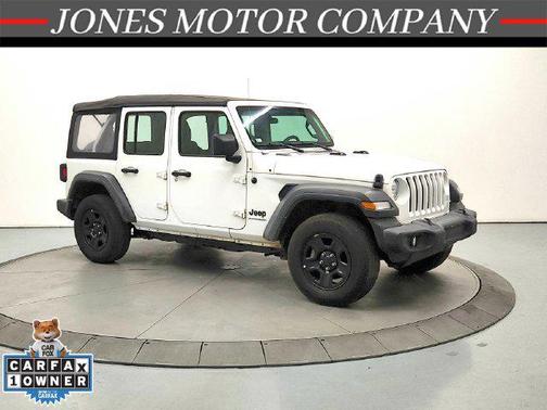 Bright White Clearcoat 2023 Jeep Wrangler Sport
