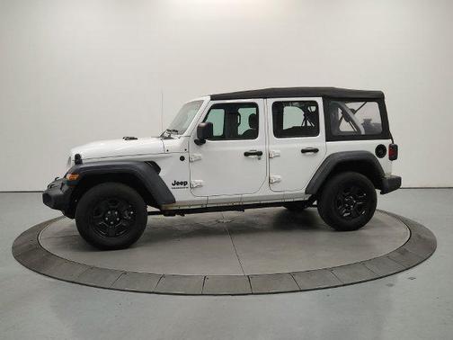 Bright White Clearcoat 2023 Jeep Wrangler Sport