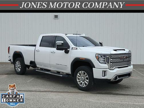 White Frost Tricoat 2022 GMC Sierra 3500 Denali