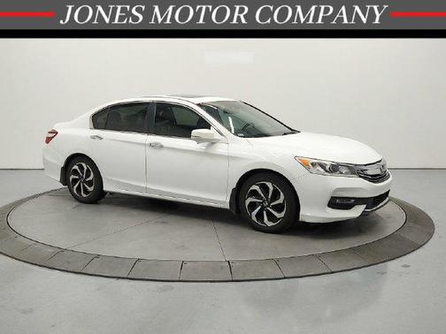 White Orchid Pearl 2017 Honda Accord EX-L w/Navigation & Honda Sensing
