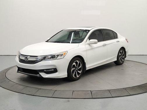 White Orchid Pearl 2017 Honda Accord EX-L w/Navigation & Honda Sensing