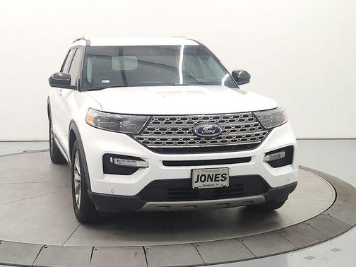 Oxford White 2023 Ford Explorer Limited