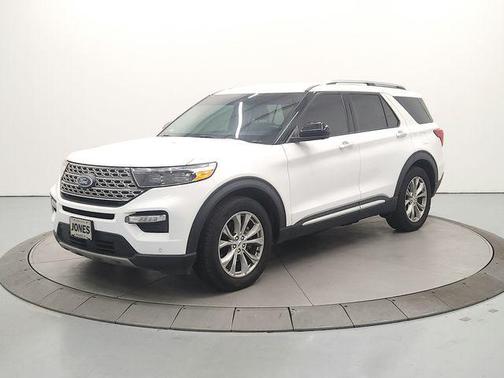 Oxford White 2023 Ford Explorer Limited