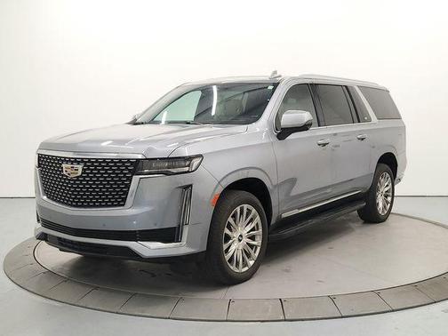 Argent Silver Metallic 2023 Cadillac Escalade ESV Premium Luxury