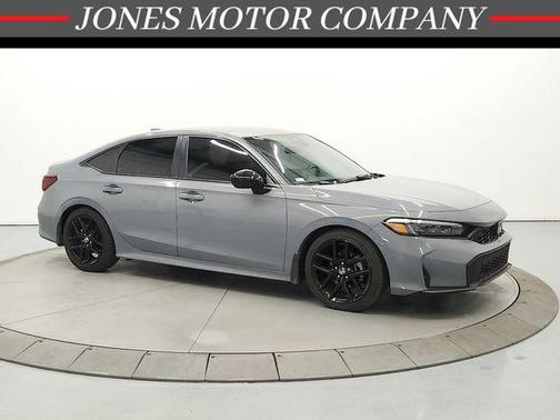 Grey 2025 Honda Civic Sport