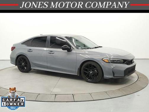 Grey 2025 Honda Civic Sport