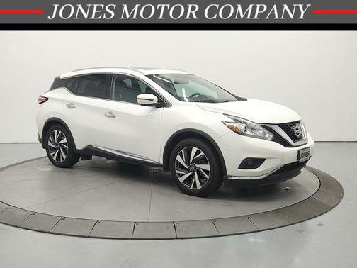 Pearl White 2017 Nissan Murano Platinum