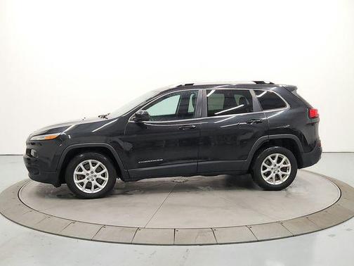 Brilliant Black Crystal Pearlcoat 2015 Jeep Cherokee Latitude