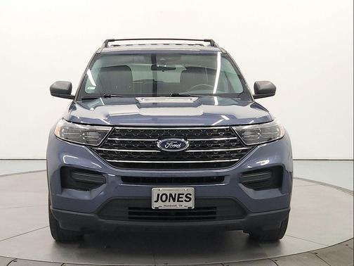 Infinite Blue Metallic Tinted Clearcoat 2021 Ford Explorer XLT