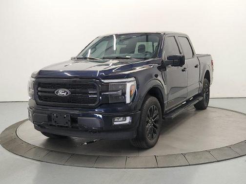 Antimatter Blue Metallic 2024 Ford F-150 Lariat