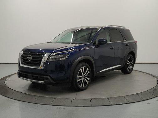 Deep Ocean Blue Pearl 2025 Nissan Pathfinder Platinum 4WD