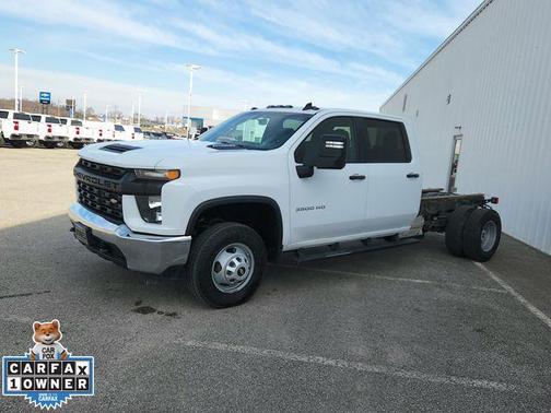 Summit White 2021 Chevrolet Silverado 3500 WT